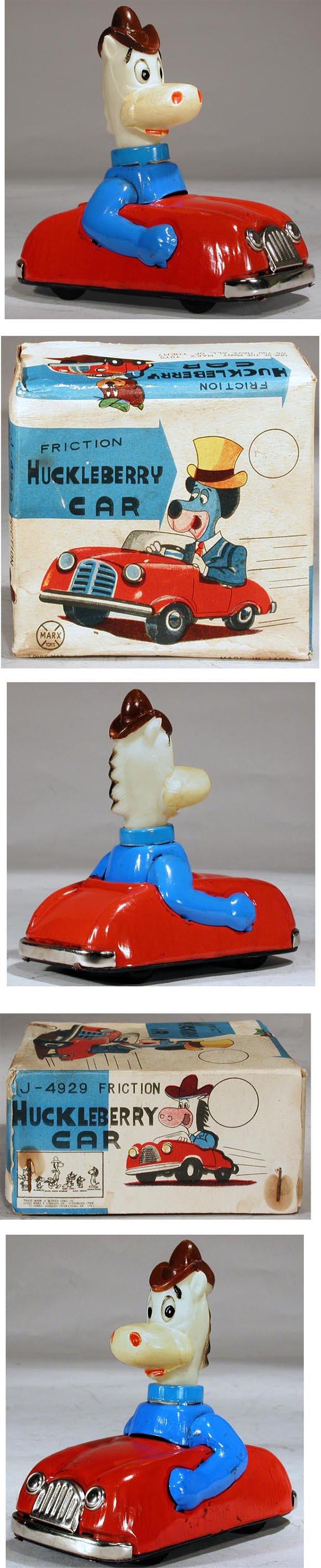 1962 Marx, Quick Draw McGraw Car in Original Box